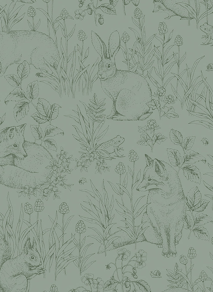 Boråstapeter - Tapete Forest Friends-Tapeten-Borastapeter-7477-TOJU Interior