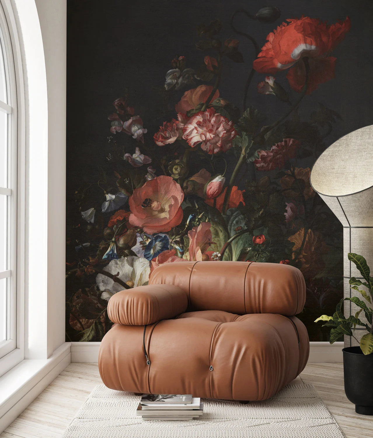KEK Amsterdam - Fototapete Golden Age Flowers-Tapeten-KEK Amsterdam-TOJU Interior