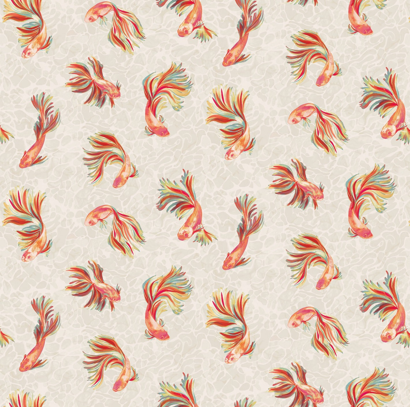 OSBORNE & LITTLE Stoff Aquaria – SOLANA (Außenbereich / Innenbereich)-Stoffe-OSBORNE & LITTLE-F8100-01-TOJU Interior