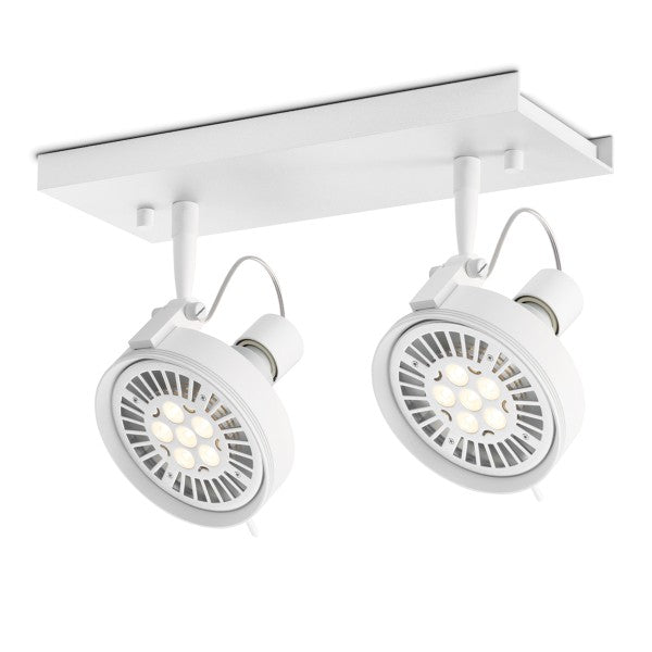 Oligo - Ice Wandstrahler / Deckenstrahler-Deckenleuchte-Oligo-Weiß matt-2x max. 75 W-41-916-20-21-TOJU Interior