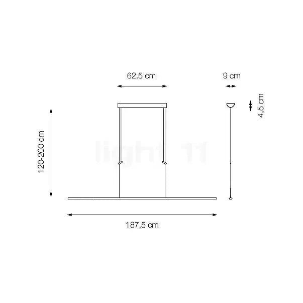 Oligo - Pendelleuchte Lisgo Sky Straight-Pendelleuchte-Oligo--TOJU Interior