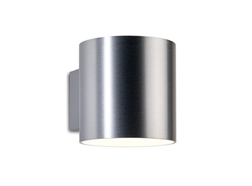 Oligo - Wandleuchte Project-Wandleuchte-Oligo-Metallschirm | Korpus Aluminium gebürstet | Schirm Aluminium gebürstet-40-918-10-12/12-TOJU Interior