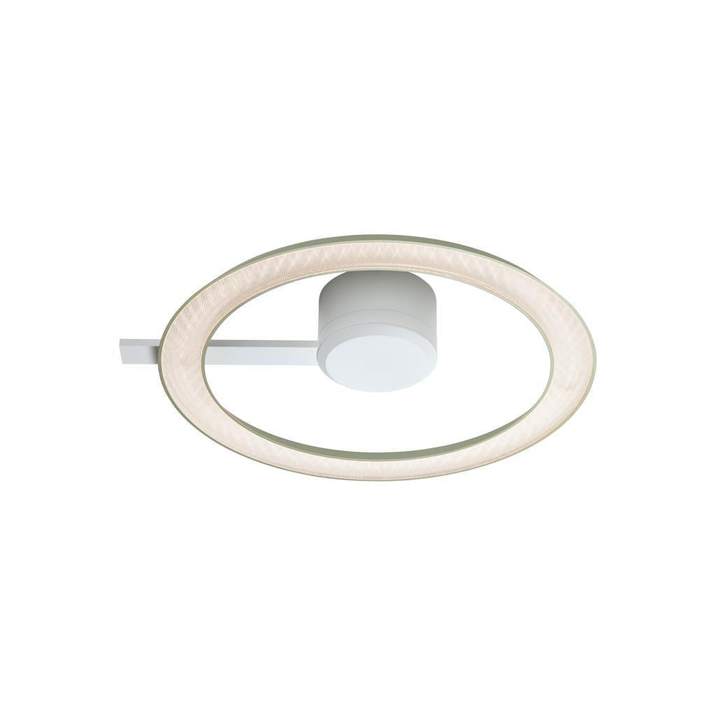 Oligo - Yano LED Deckenleuchte / Wandleuchte-Deckenleuchte-Oligo-Weiß matt / Pistachio-YANO 400 direkt-41-831-20-21/54-TOJU Interior