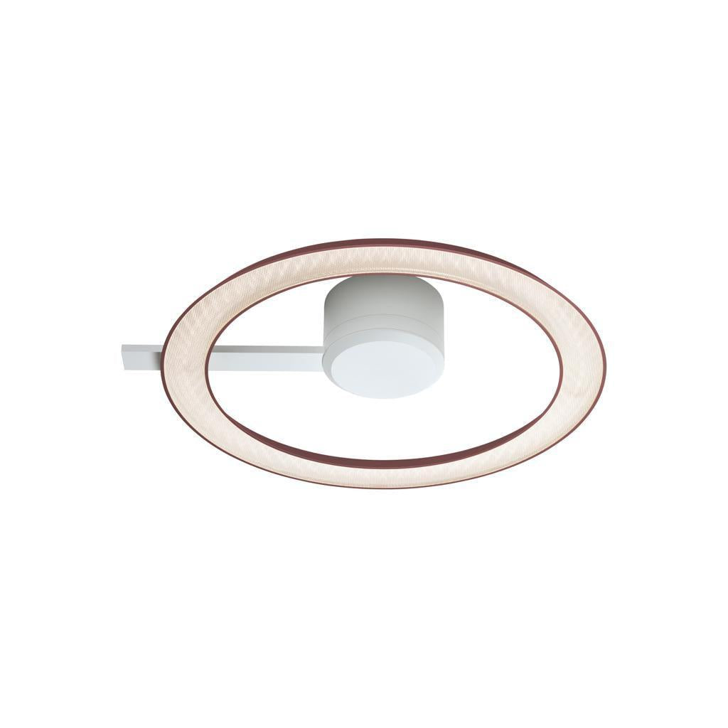 Oligo - Yano LED Deckenleuchte / Wandleuchte-Deckenleuchte-Oligo-Weiß matt / Rosegold-YANO 400 direkt-41-831-20-21/16-TOJU Interior