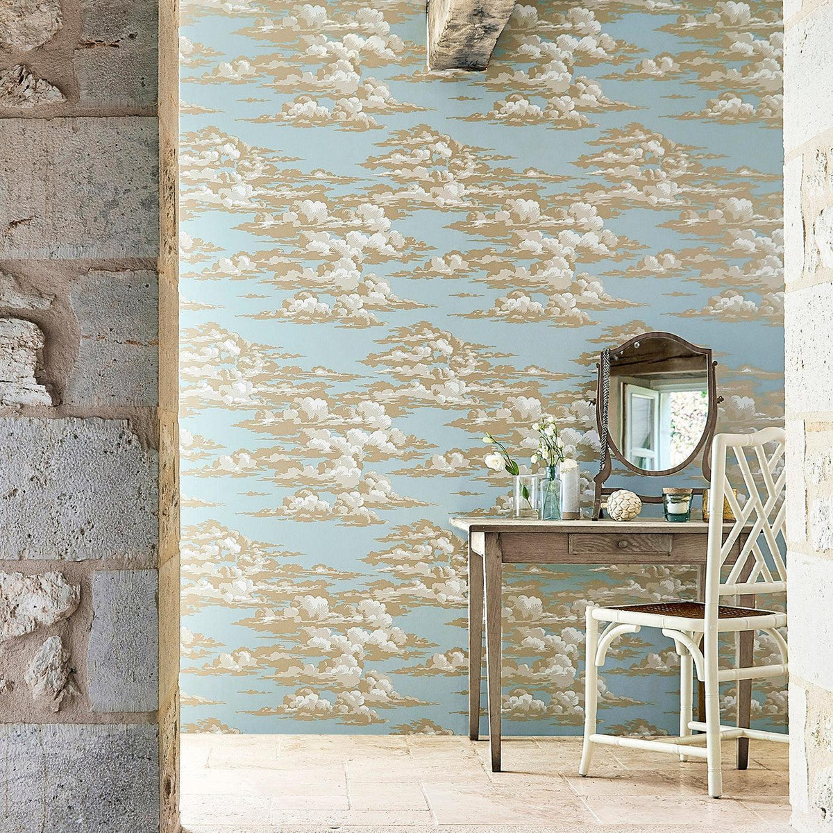 Sanderson - Tapete Silvi Clouds-Tapeten-Sanderson--Toju Interior