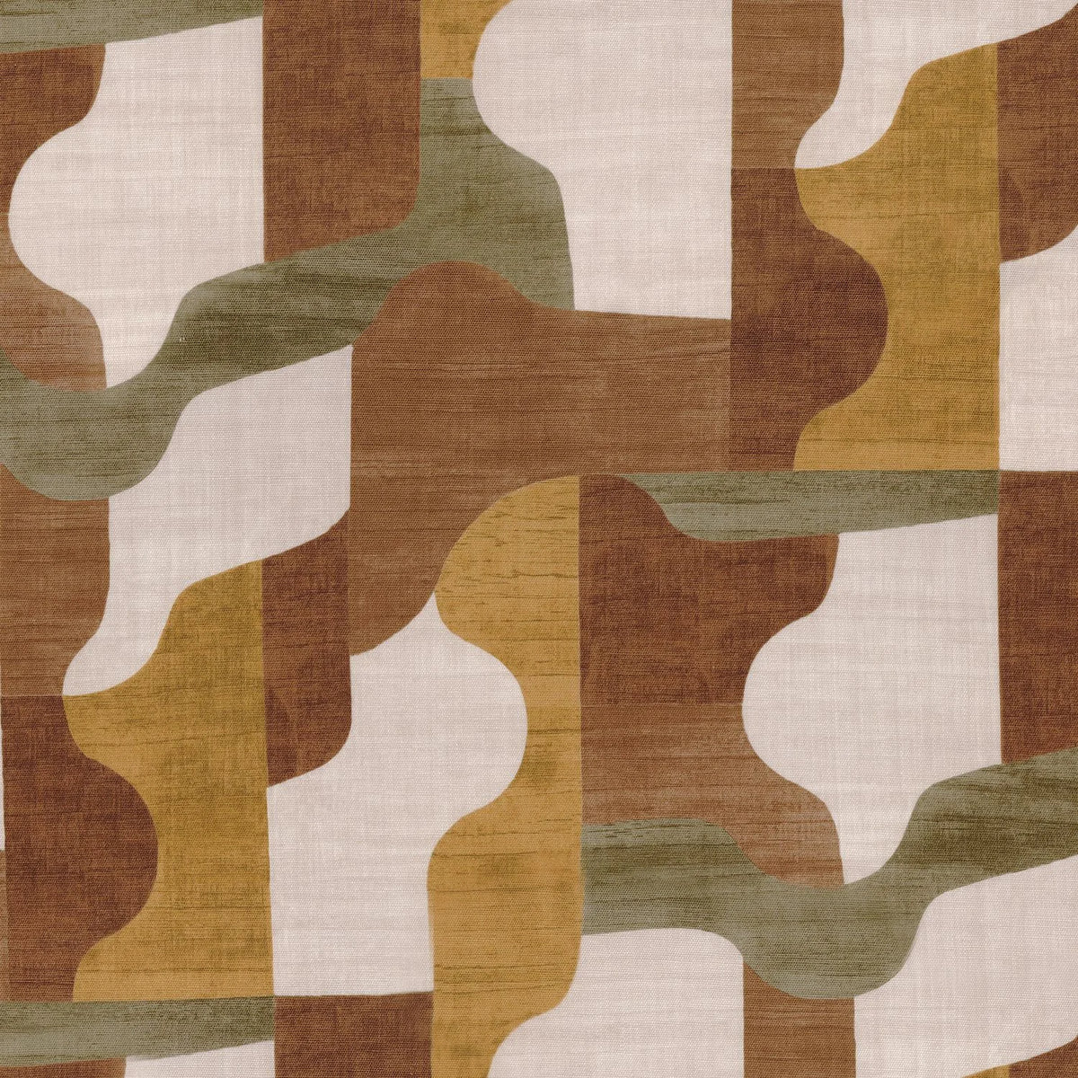 Casamance Belle Époque – Ocre Orange Terreux – 10590234