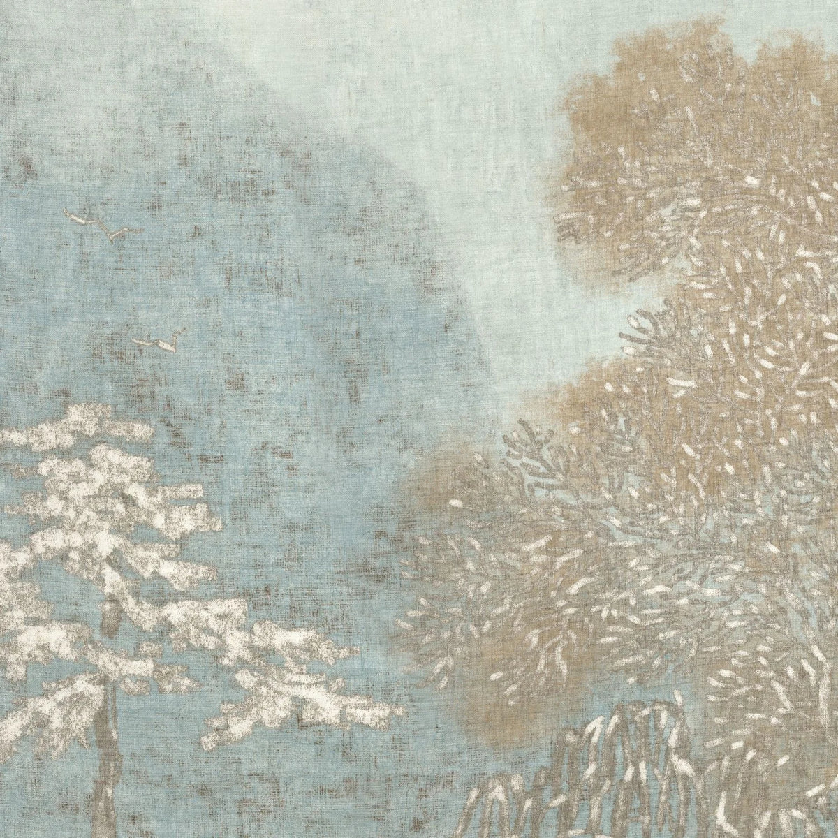 Casamance Silence Blanc – Bleu Baltique – 83150220