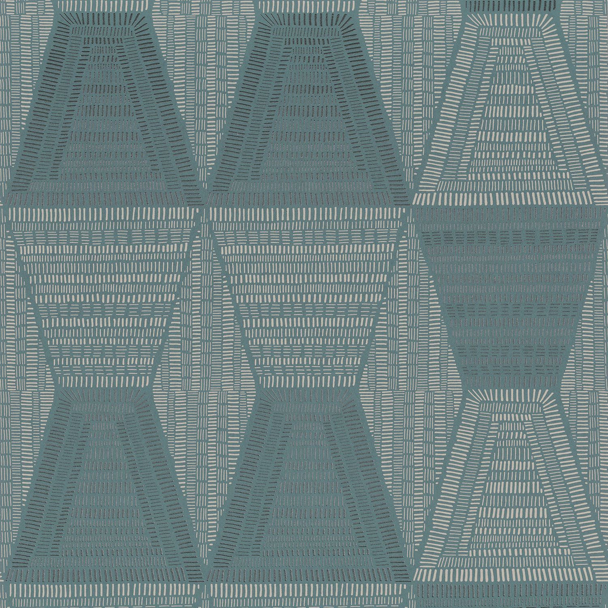 Casamance Daia Tapete Vert Impérial – 75271936