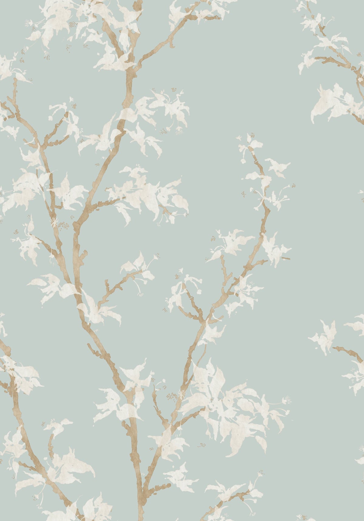 Cole & Son Chinese Branch Duck Egg 128/3016 – Muster