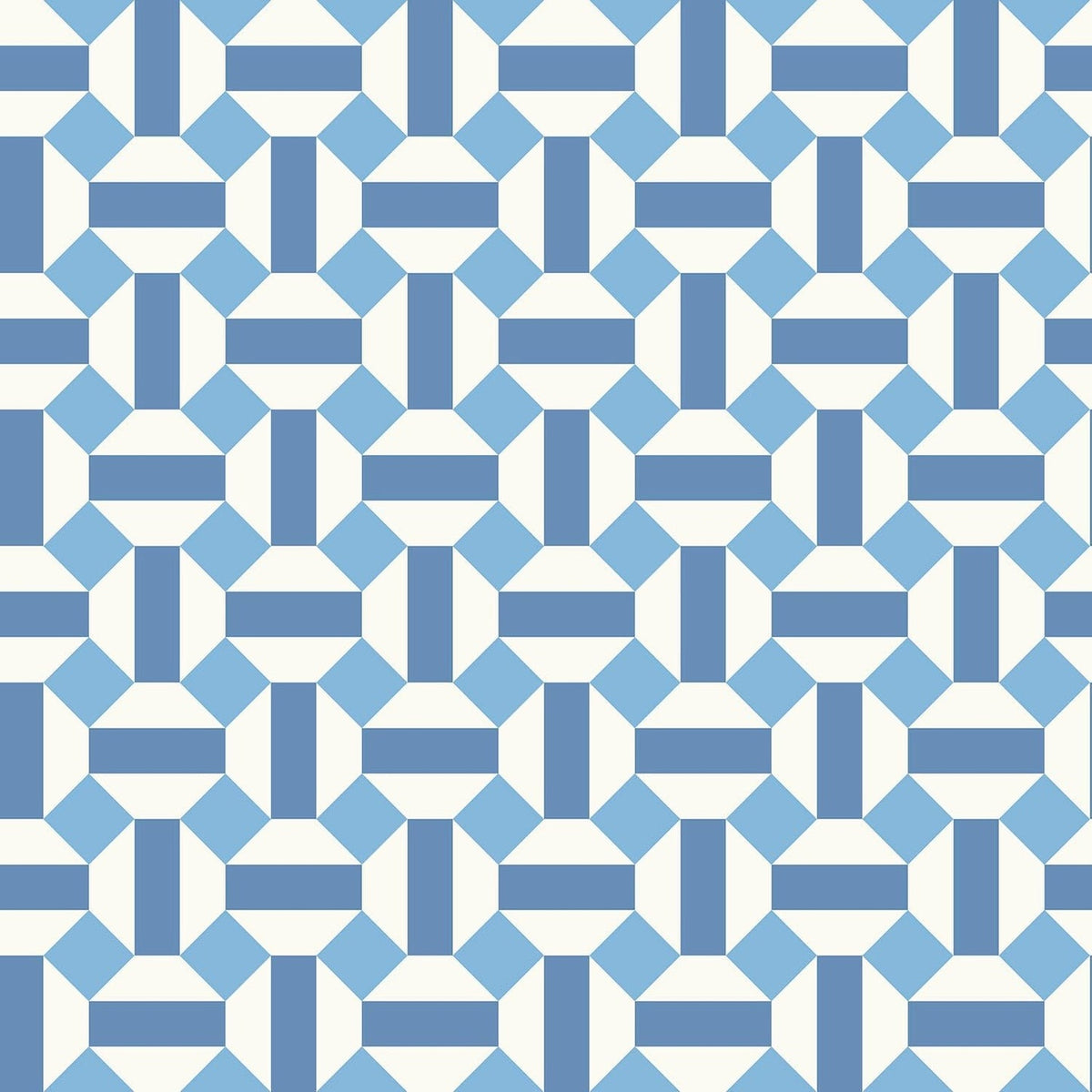 Cole & Son Alicatado Tapete, Hyacinth on Chalk (117/12037)