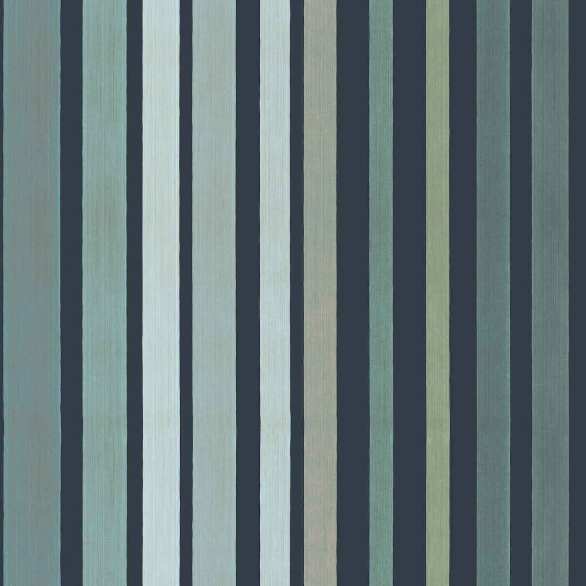 Cole & Son Carousel Stripe, Frosty Green, 110/9041