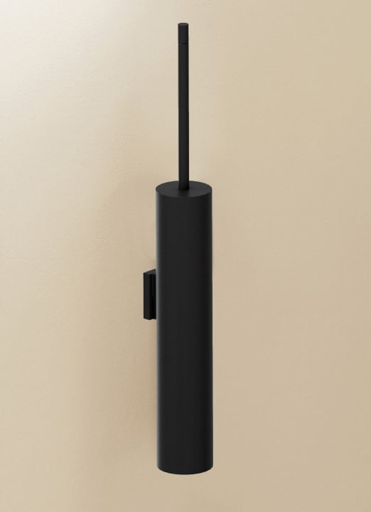 Cosmic Micra Wand-Toilettenbürstenhalter – Schwarz matt · WJP047A9001036