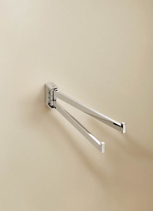 Cosmic Bath Life Doppelte Handtuchstange schwenkbar – Chrom · WJP049A1401001