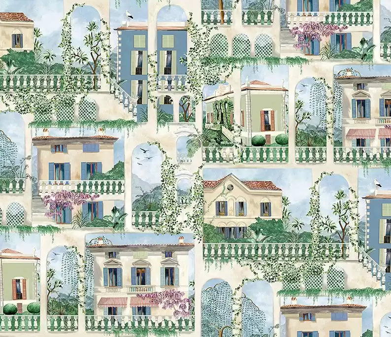 Osborne & Little Villa Como – Stoff – F7773-02