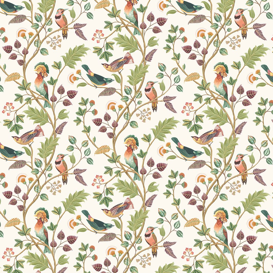 Osborne & Little Mayani – Stoff – F7891-01 – Olive