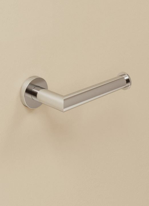 Cosmic Kubic Rollenhalter ohne Deckel – Chrom