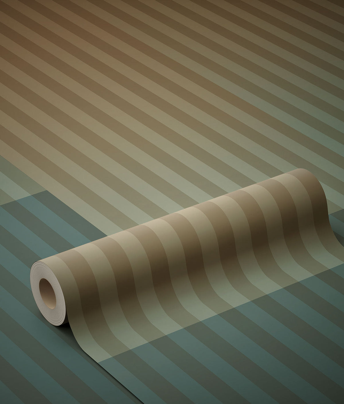KEK Amsterdam Gradient Stripes FU-018 Vliestapete als Rolle