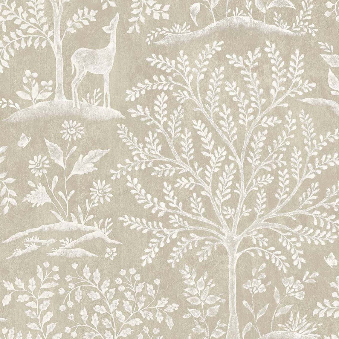 Nina Campbell Forêt Tapete – Originalmuster NCW4490-02