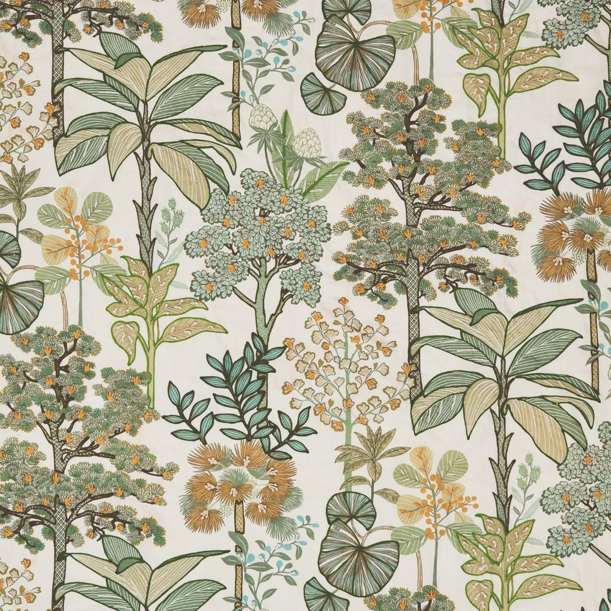 OSBORNE & LITTLE Stoff Arboreta – BELVEDERE – F8087-02 – TOJU Interior