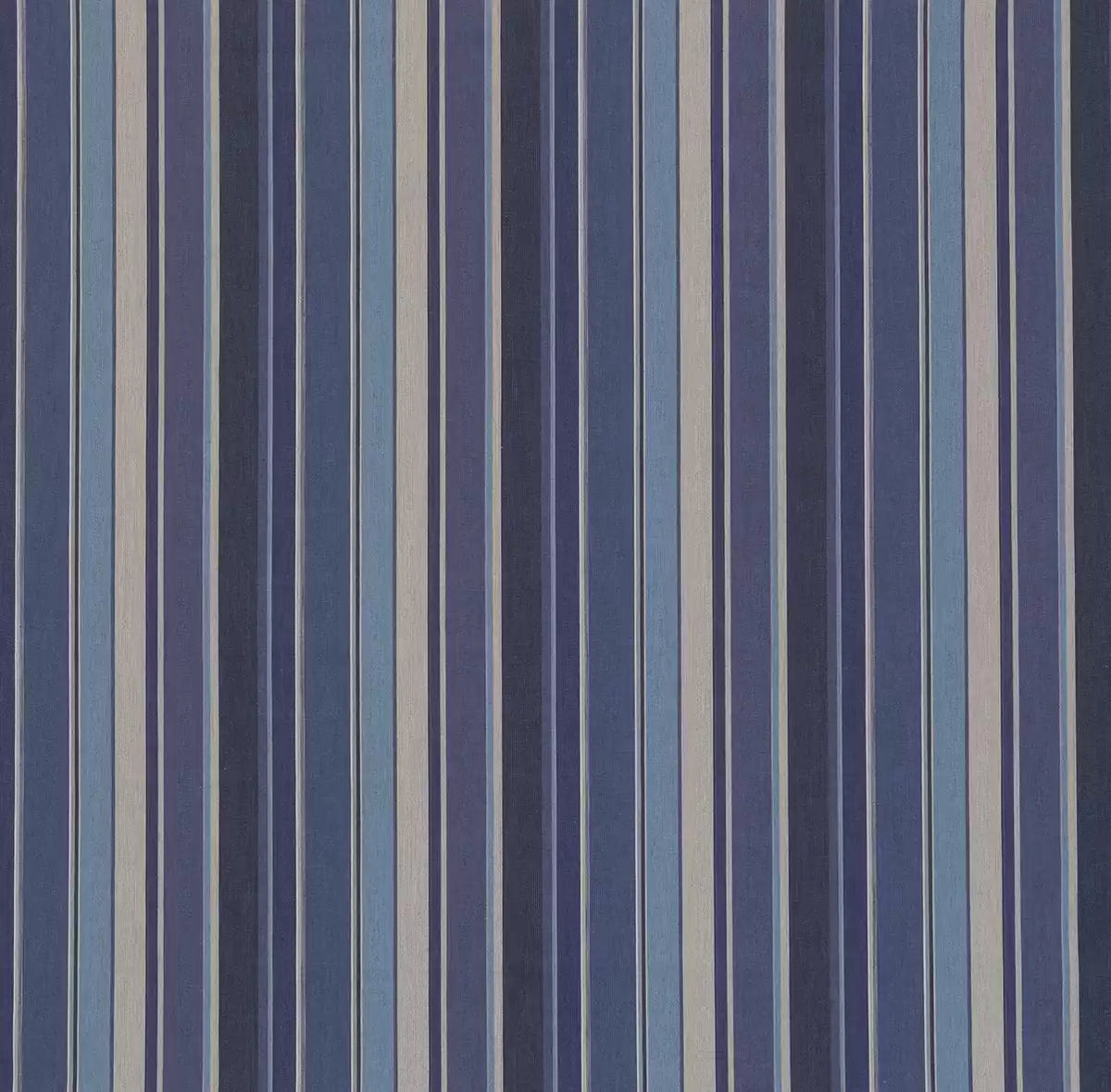 Osborne & Little Stoff Spiaggia in Indigo und Leinen, F7175-02