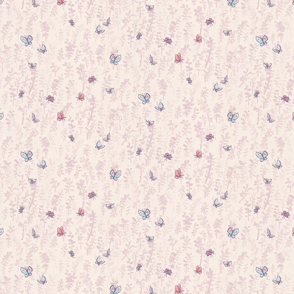 Osborne & Little Butterfly Meadow Tapete – Farbvariante W6061-03