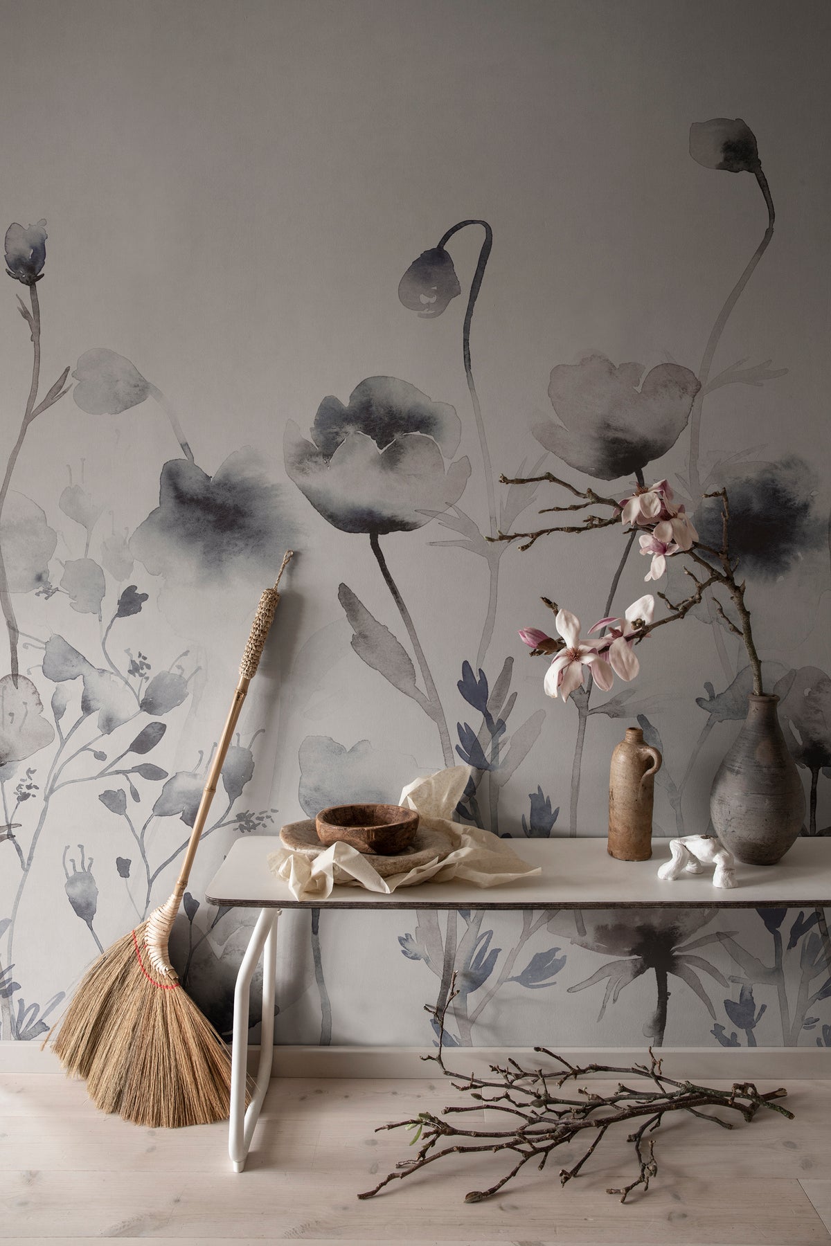 Sandberg Morangen Indigo Blue 643-04 – Raumansicht