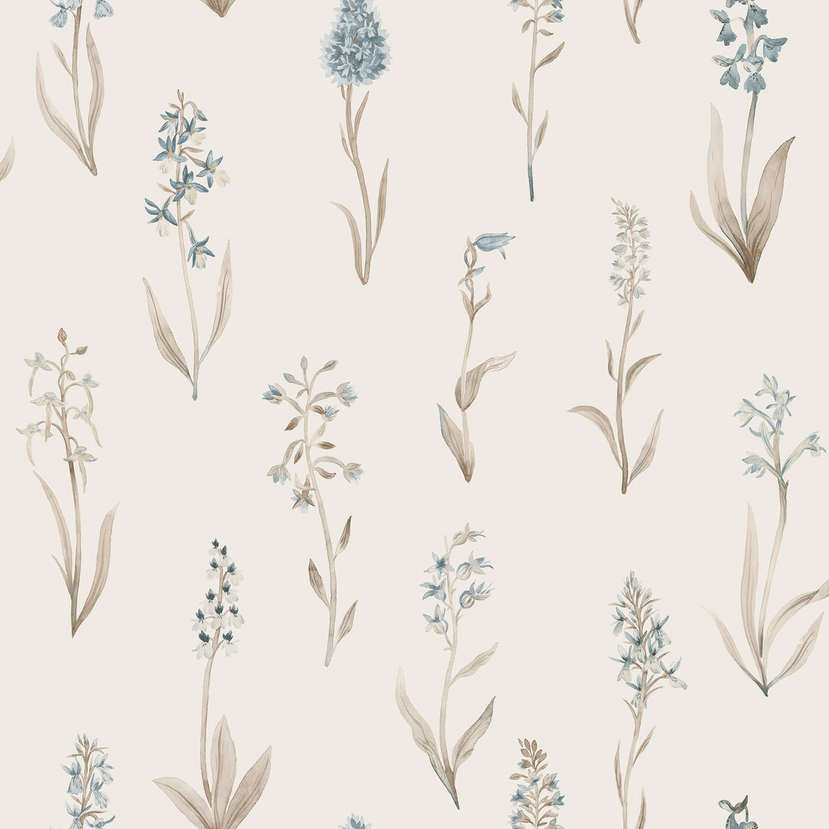 Sandberg Alma Misty Blue S10336 – Tapetenmuster