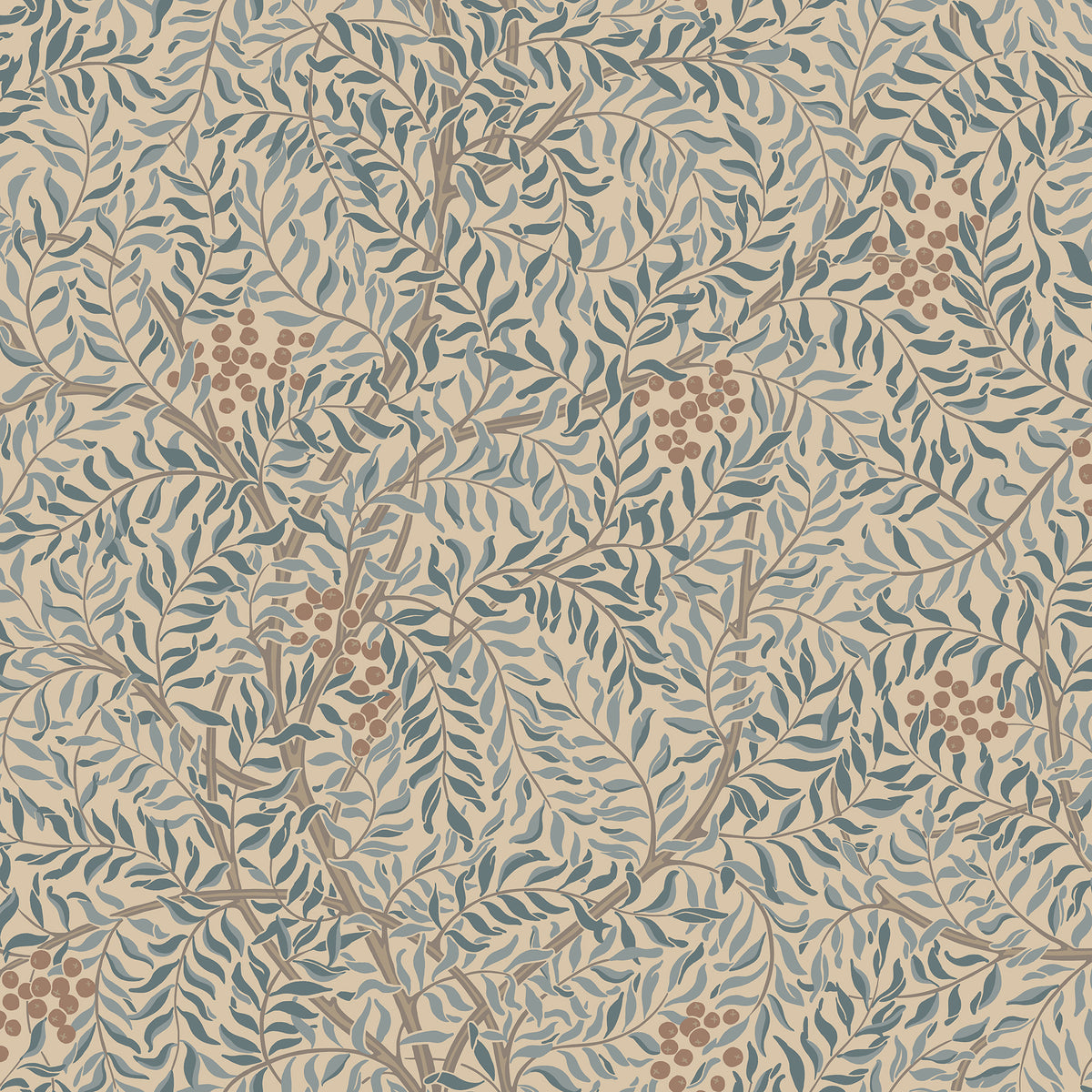 Sandberg Simon Misty Blue S10494 – Tapetenmuster