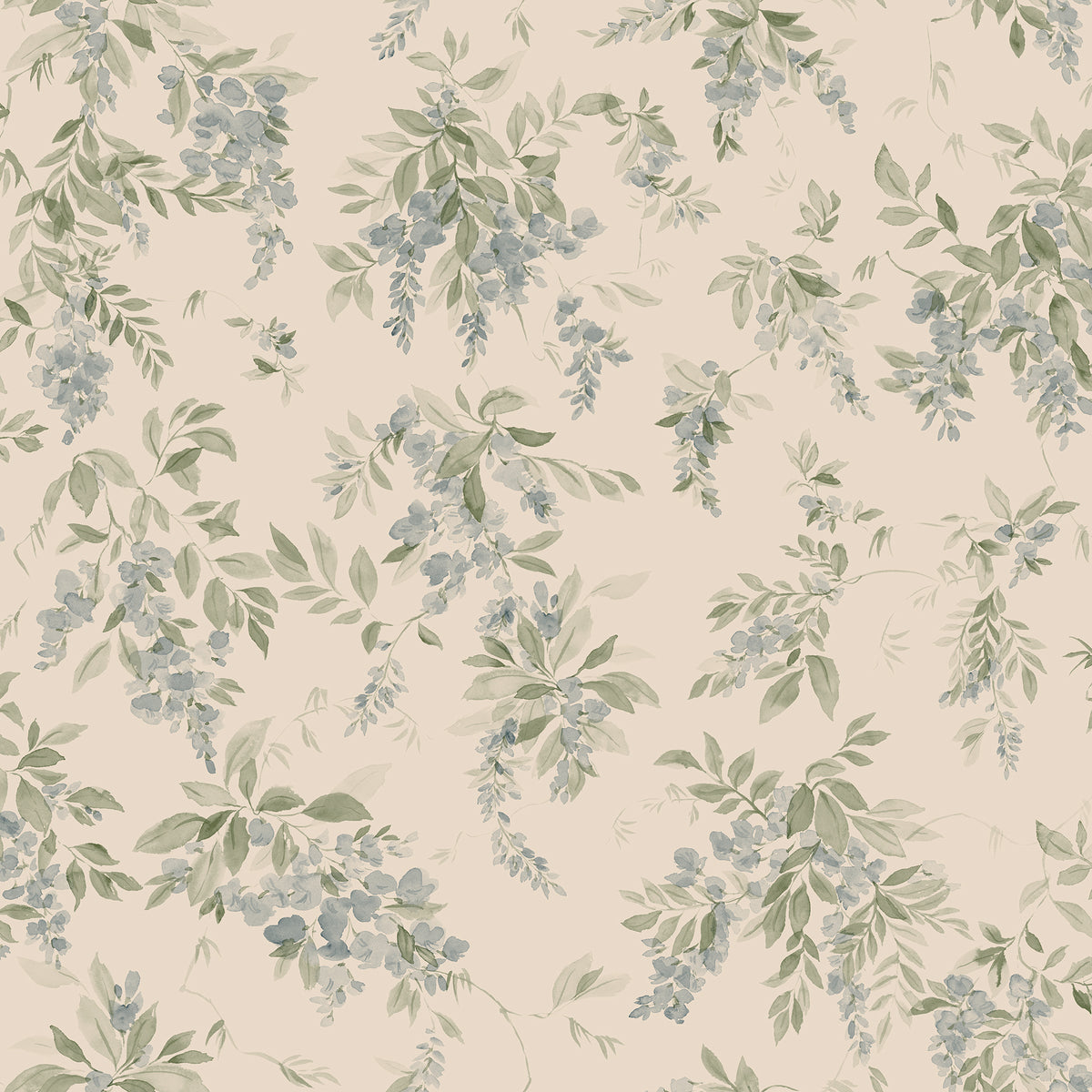 Sandberg Lovisa Blue S10507 – Tapetenmuster