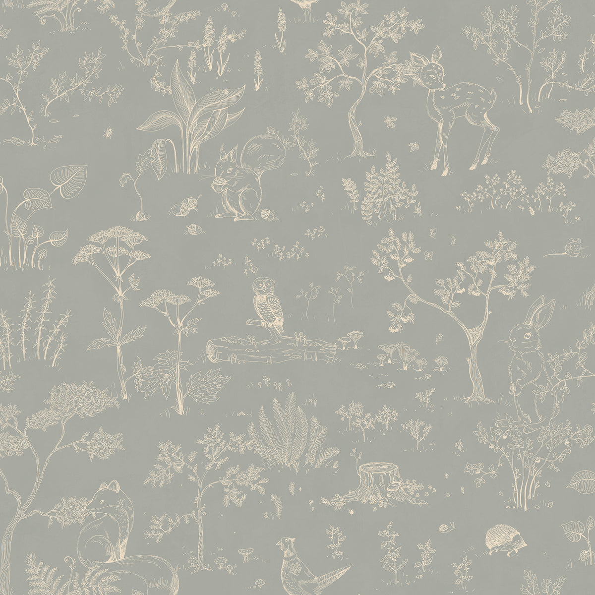Sandberg Hollie Misty Blue S10640 – Tapetenmuster
