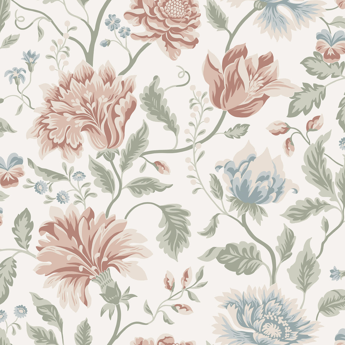 Sandberg Annabelle Terracotta S10261 – Tapetenmuster