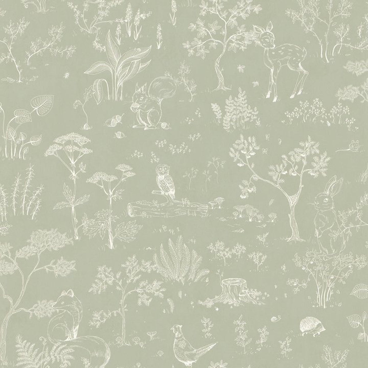Sandberg Hollie Pistachio 232-38 – Tapetenmuster