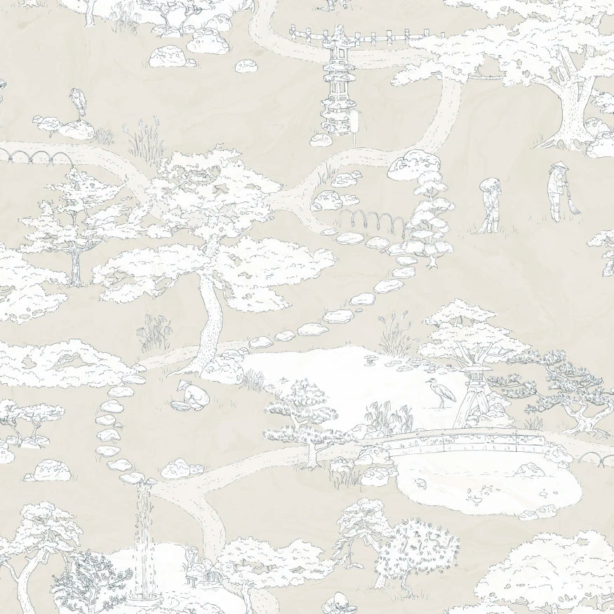 Sandberg - Tapete Kenrokuen