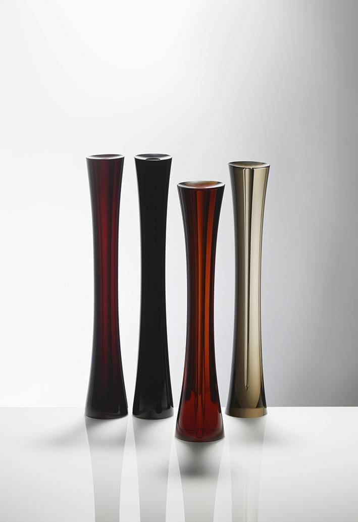 Anna Torfs - Flux Vase-Vase-Anna Torfs-Black-TOJU Interior