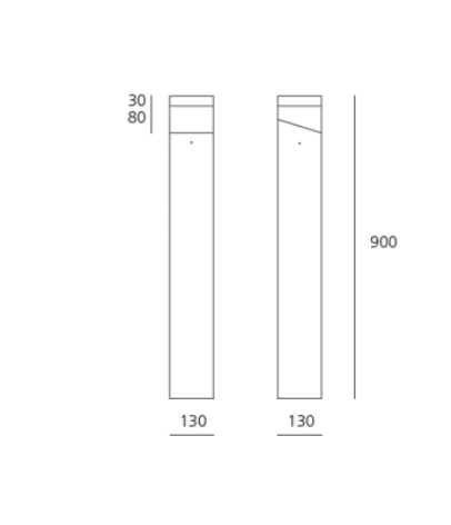 Artemide - Stehleuchte LED Outdoor Tetragono-Leuchten-Artemide-TOJU Interior