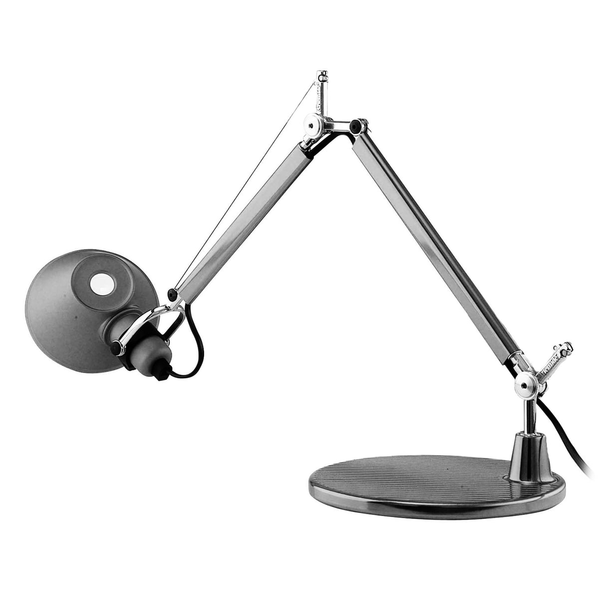 Artemide - Tischleuchte Tolomeo Micro-Leuchten-Artemide-Alusilber-TOJU Interior