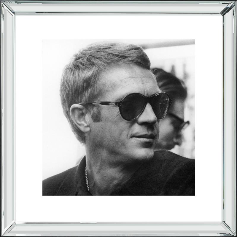 Brookpace Fine Art - Steve McQueen-Wandbild-Brookpace Lascelles-Manhattan / Spiegelrahmen-TOJU Interior