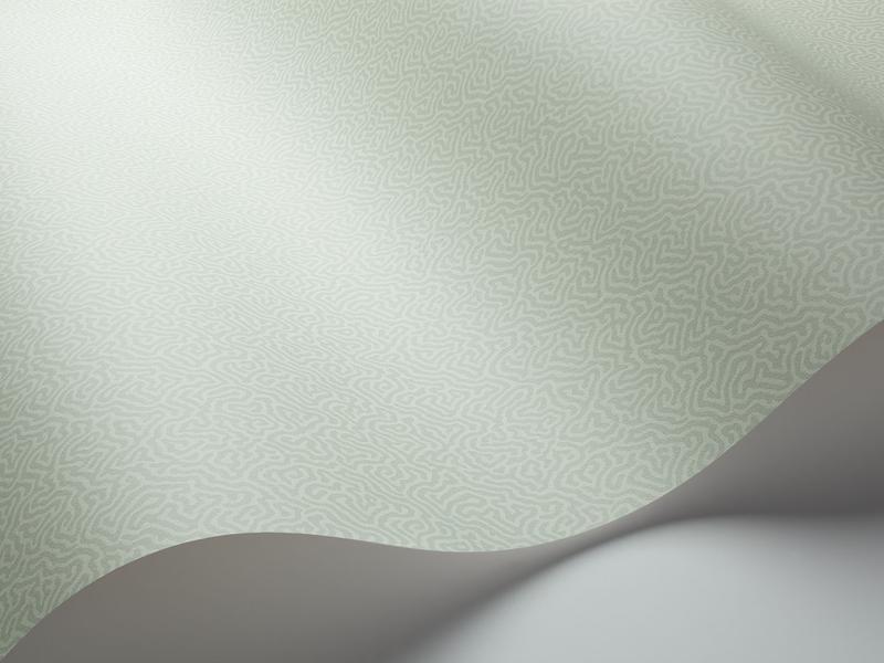 Cole and Son - Tapete Coral Wallpaper-Tapeten-Cole & Son-Duck Egg S106/5065-TOJU Interior