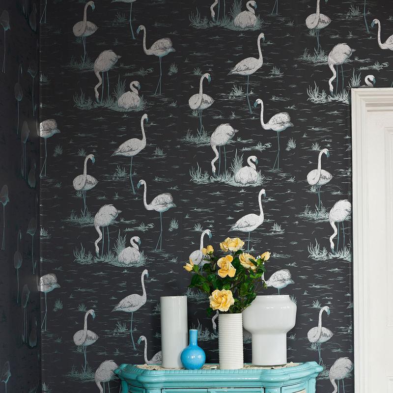 Cole and Son - Tapete Flamingos Wallpaper-Tapete-Cole & Son-TOJU Interior