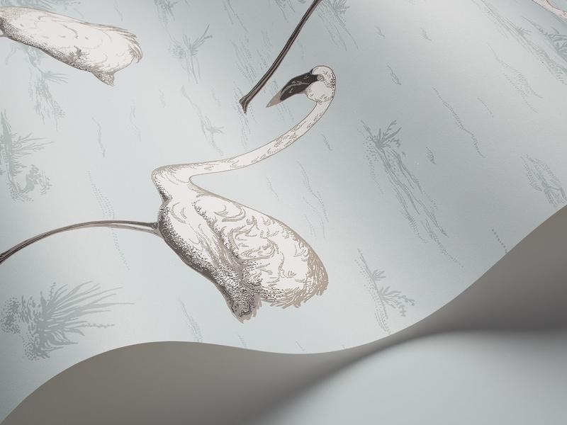 Cole and Son - Tapete Flamingos Wallpaper-Tapete-Cole & Son-TOJU Interior