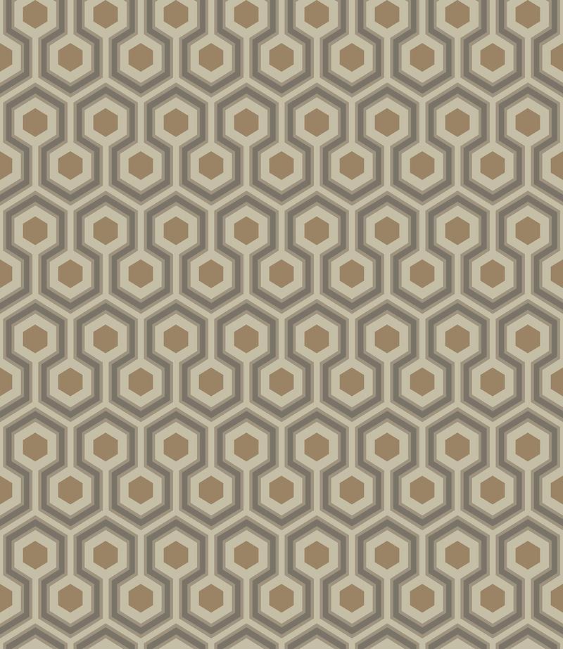 Cole and Son - Tapete Hicks Hexagon Wallpaper-Tapeten-Cole & Son-TOJU Interior