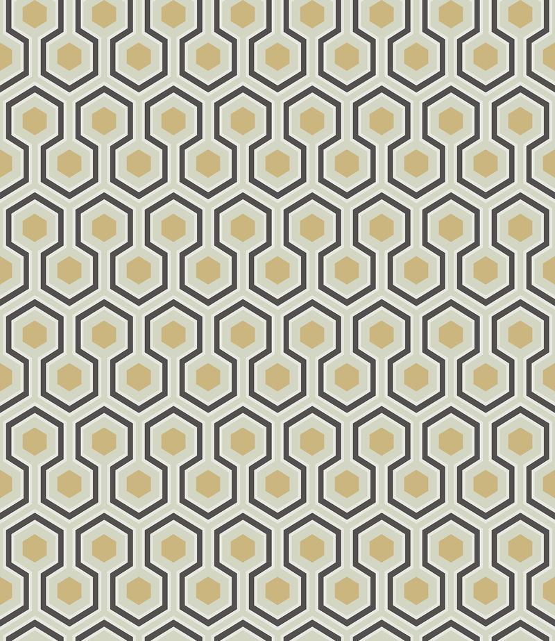 Cole and Son - Tapete Hicks Hexagon Wallpaper-Tapeten-Cole & Son-TOJU Interior