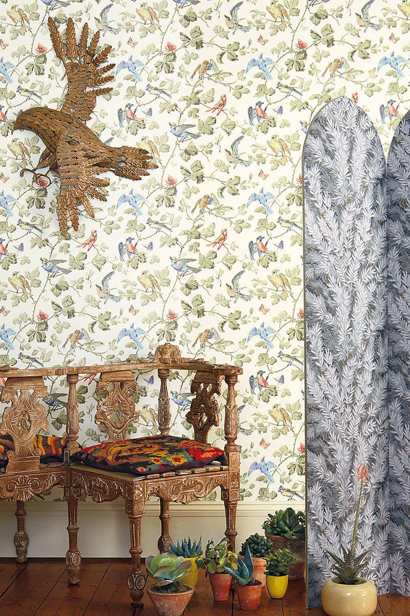 Cole and Son - Tapete Winter Birds Wallpaper-Tapeten-Cole & Son-TOJU Interior