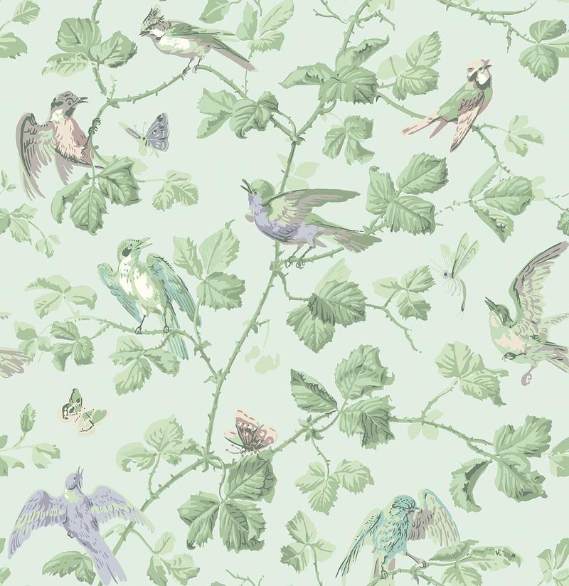 Cole and Son - Tapete Winter Birds Wallpaper-Tapeten-Cole & Son-TOJU Interior
