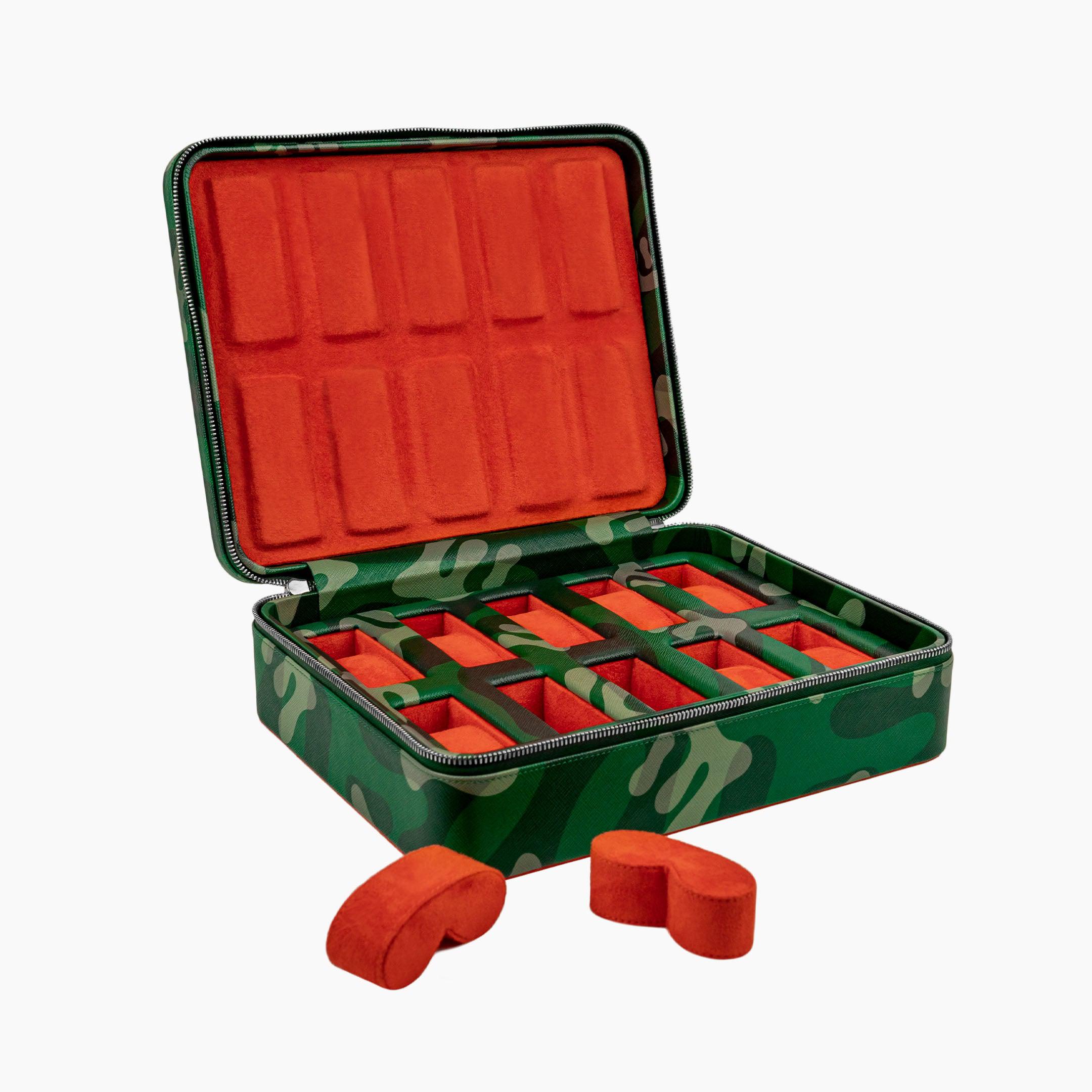 IFL Watches - Green Camo Watch Box – 10 Uhren