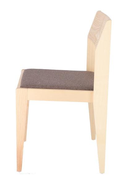 Jan Kurtz - Armlehnenstuhl Nora-Stühle-Jan Kurtz-Hellgrau - Esche lackiert-TOJU Interior