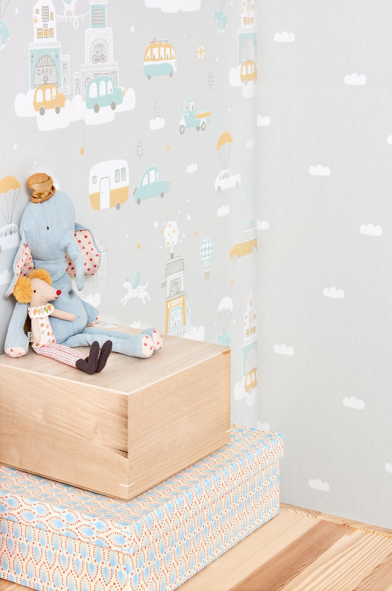 Majvillan - Tapete Dreamy Clouds-Tapeten-Majvillan-TOJU Interior