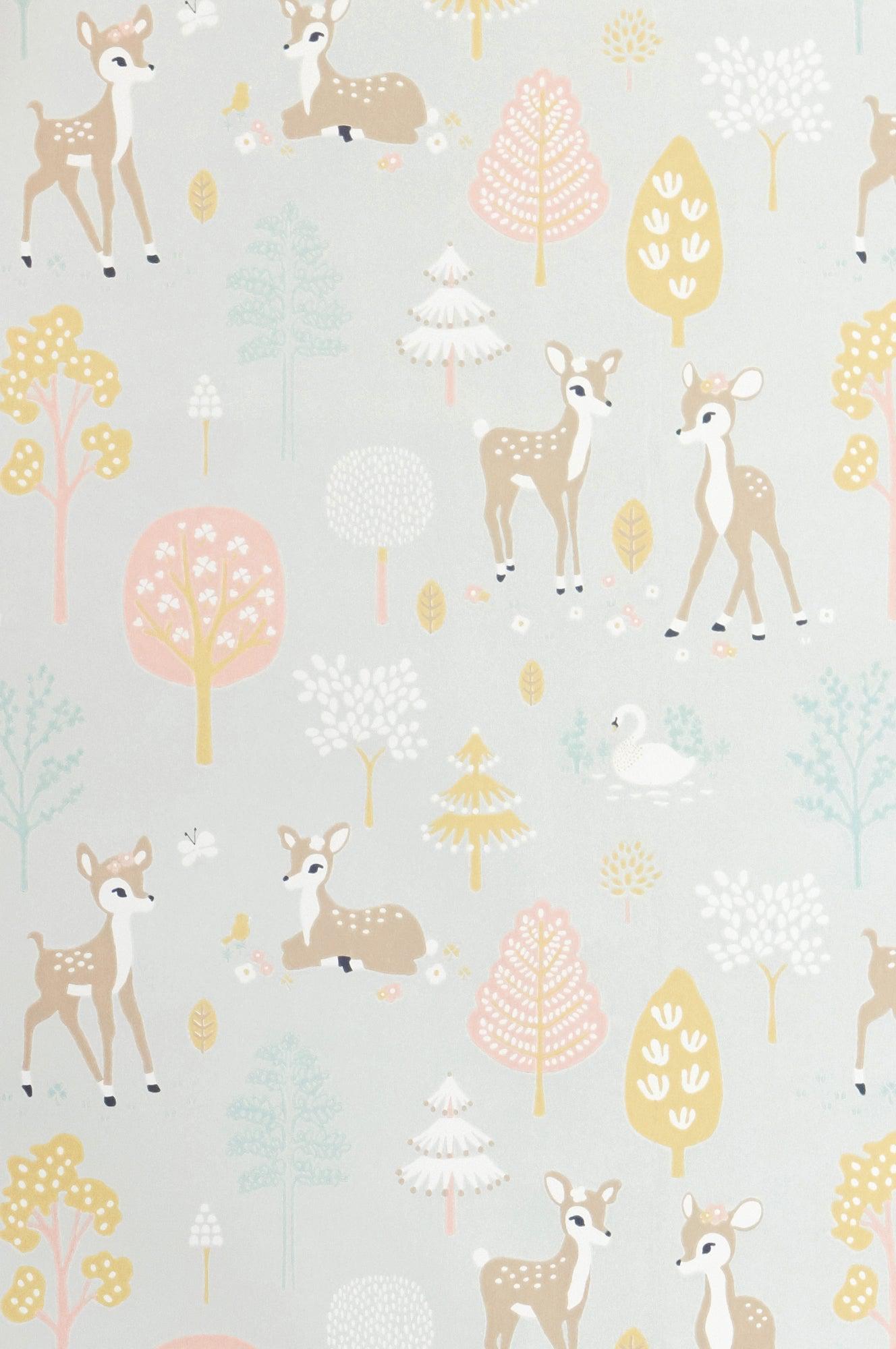 Majvillan - Tapete Golden Woods-Tapeten-Majvillan-Soft Grey-TOJU Interior