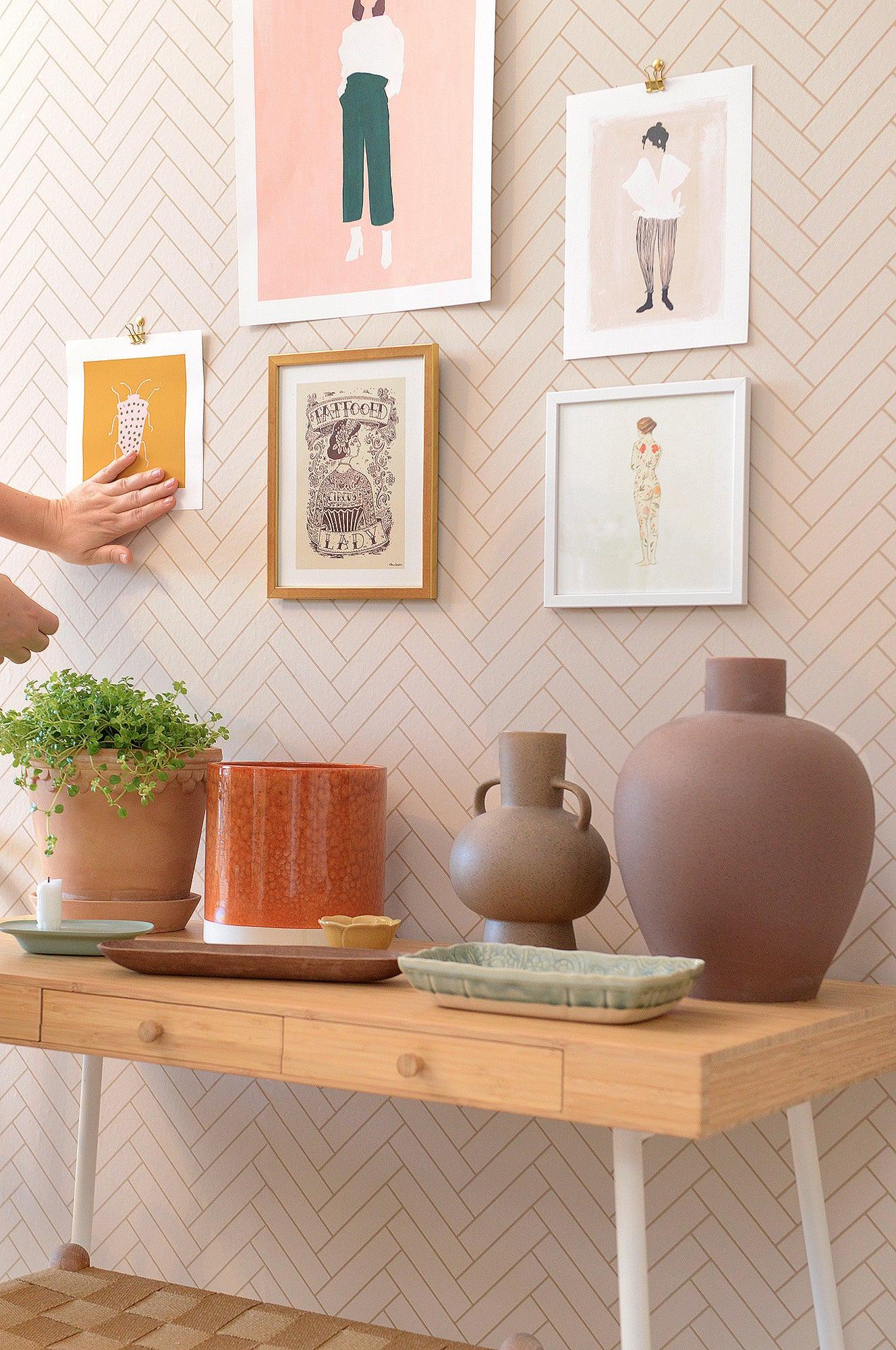 Majvillan - Tapete Herringbone-Tapeten-Majvillan-TOJU Interior