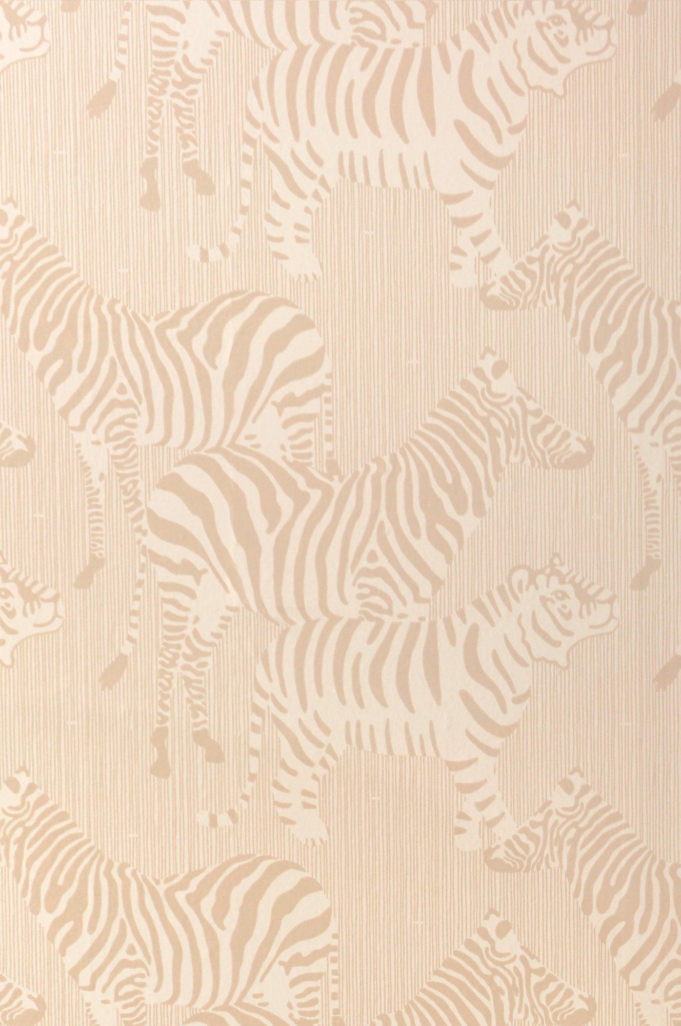 Majvillan - Tapete Safari Stripes-Tapeten-Majvillan-DUSTY BEIGE-TOJU Interior